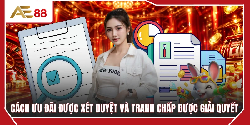Cách ưu đãi được xét duyệt và tranh chấp được giải quyết